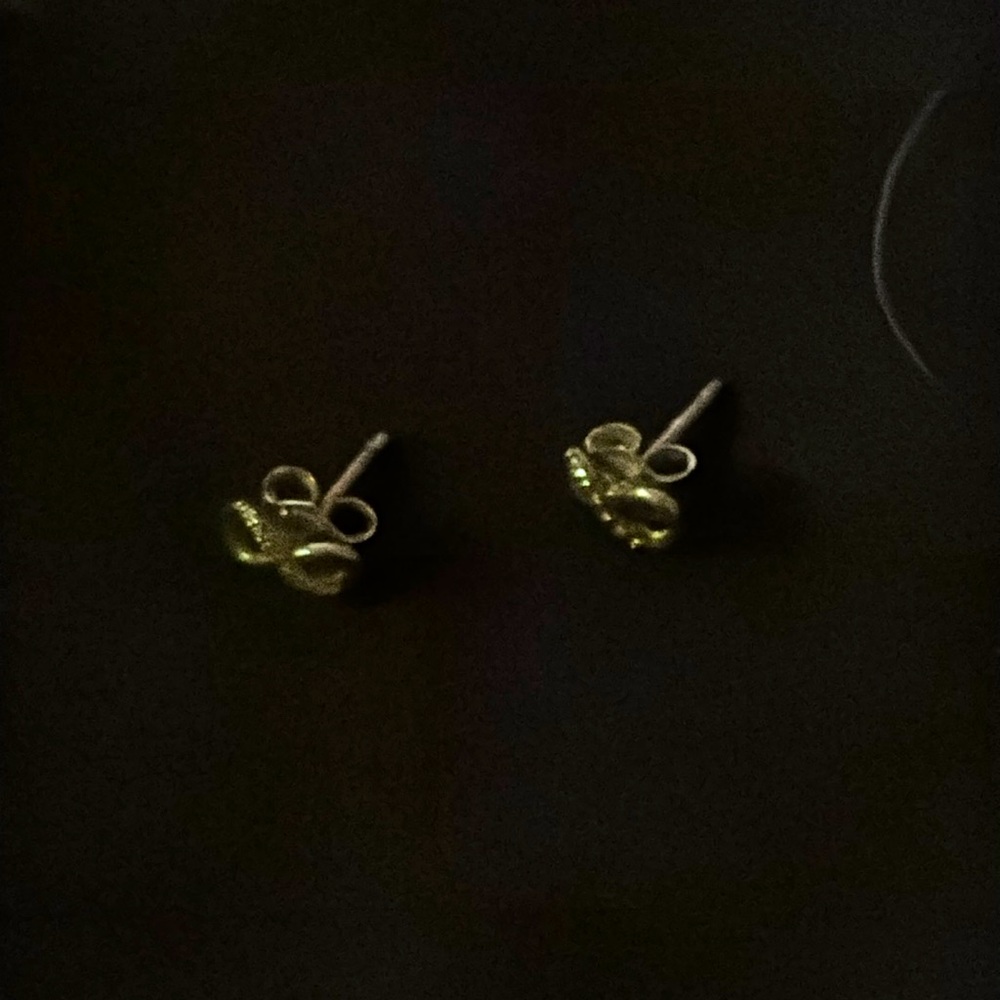 Sparkling Infinity Stud Earrings